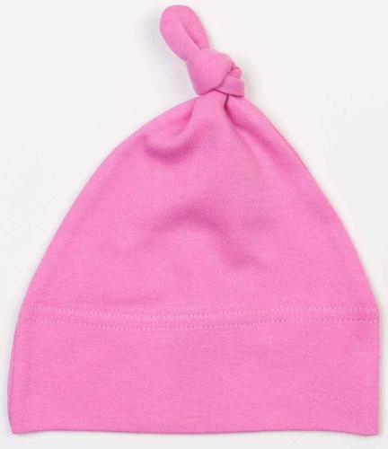 Babybugz Baby 1 Knot Hat - bubblegum pink - ONE